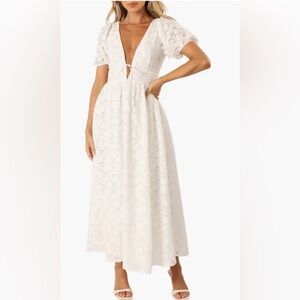 Storia White Lace Dress Size Small Small